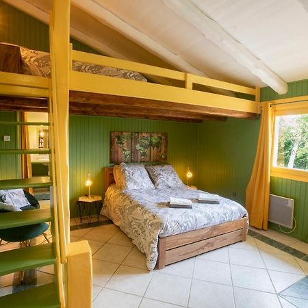 Villa Au Temps Suspendu à Saint-Martin-d'Oydes Extérieur photo