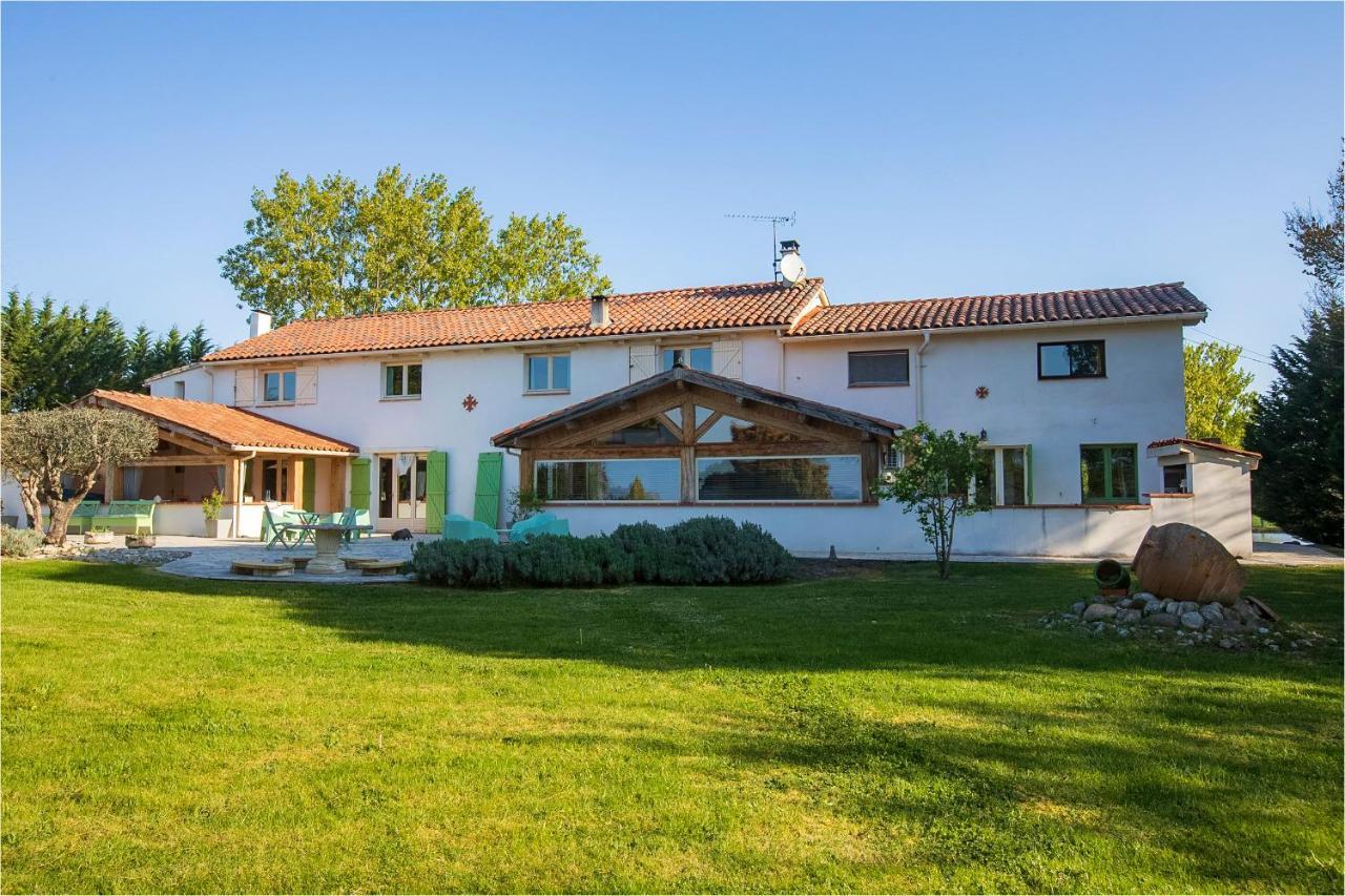 Villa Au Temps Suspendu à Saint-Martin-d'Oydes Extérieur photo