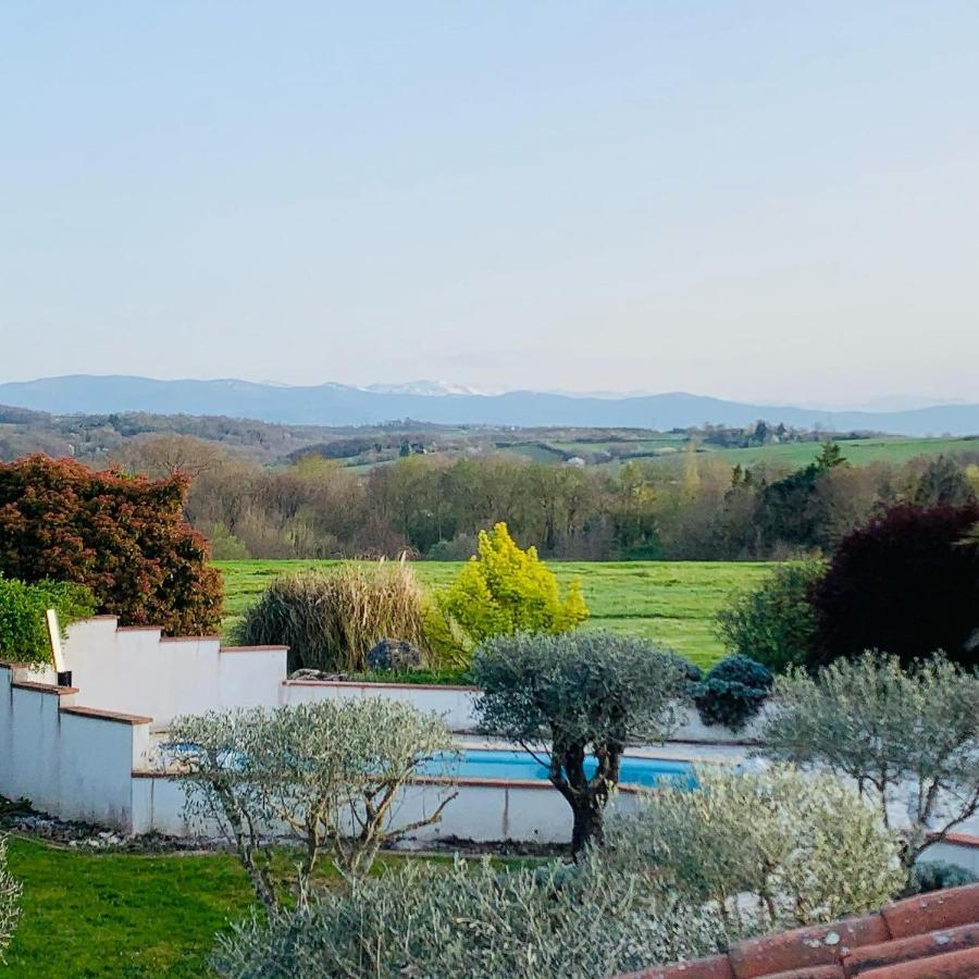 Villa Au Temps Suspendu à Saint-Martin-d'Oydes Extérieur photo