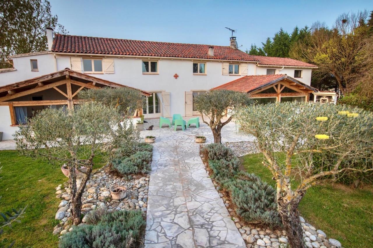 Villa Au Temps Suspendu à Saint-Martin-d'Oydes Extérieur photo