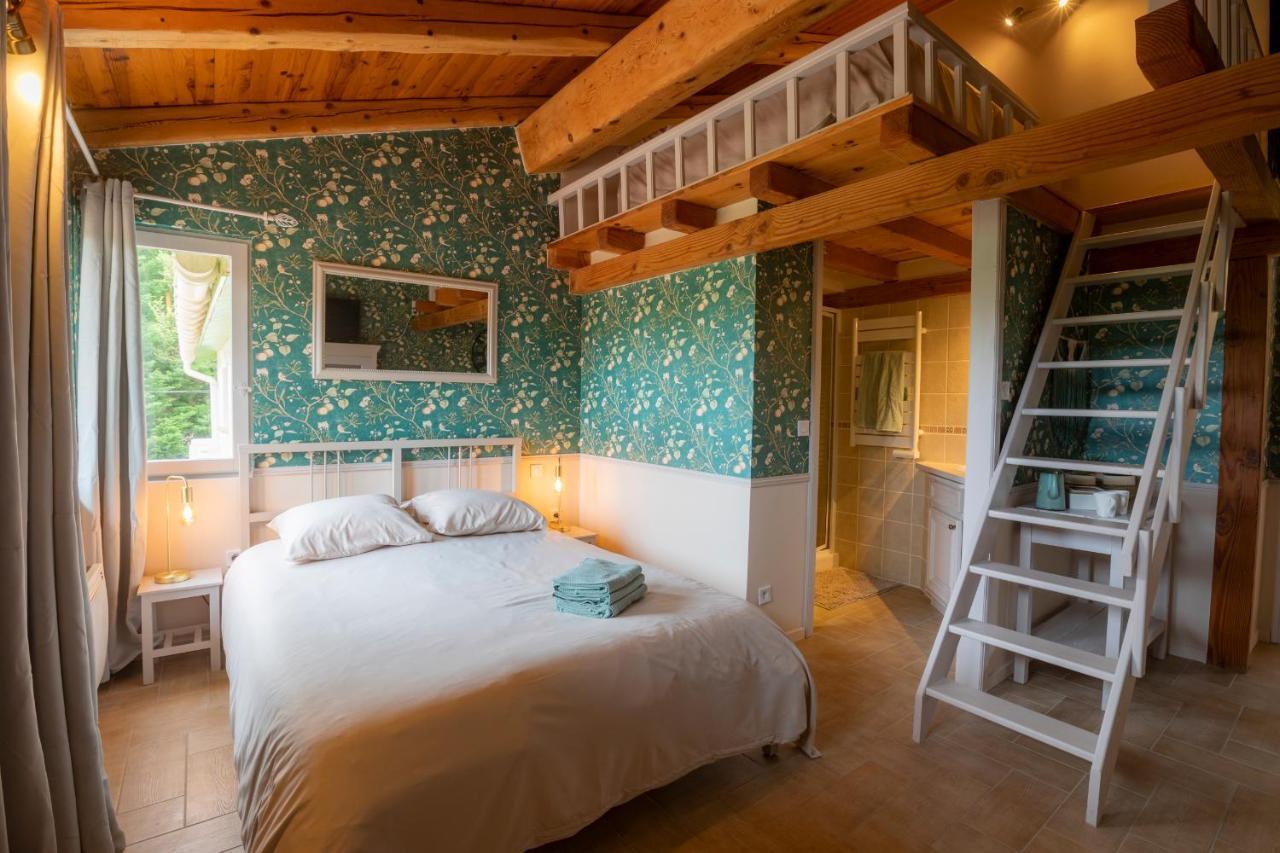 Villa Au Temps Suspendu à Saint-Martin-d'Oydes Extérieur photo