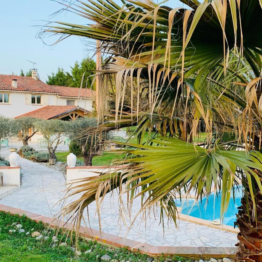Villa Au Temps Suspendu à Saint-Martin-d'Oydes Extérieur photo