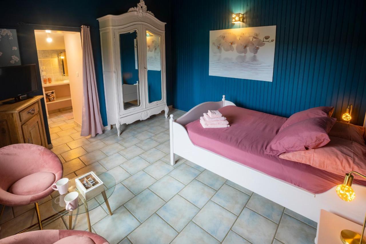 Villa Au Temps Suspendu à Saint-Martin-d'Oydes Extérieur photo